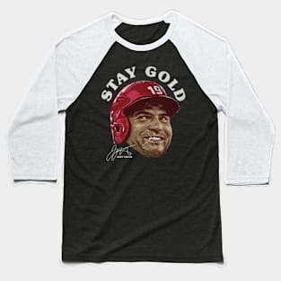 Joey Votto Cincinnati Gold Baseball T-Shirt